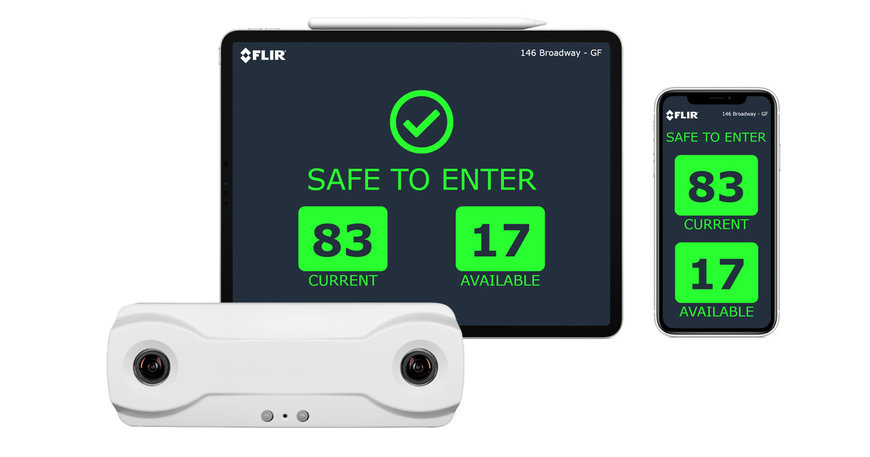 FLIR Systems Releases Occupancy Management Solution for Brickstream 3D Gen2 People Counting System